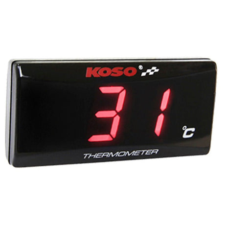 KOSO NORTH AMERICA SUPER SLIM STYLE THERMOMETER CELCIUS VERSION - DRIVEN Canada's Powersports BA024R11BA024R11