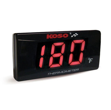 KOSO NORTH AMERICA SUPER SLIM STYLE THERMOMETER FAHRENHEIT VERSION - DRIVEN Canada's Powersports BA024B11BA024B11