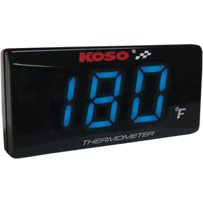 KOSO NORTH AMERICA SUPER SLIM STYLE THERMOMETER FAHRENHEIT VERSION - DRIVEN Canada's Powersports BA024B11BA024B11