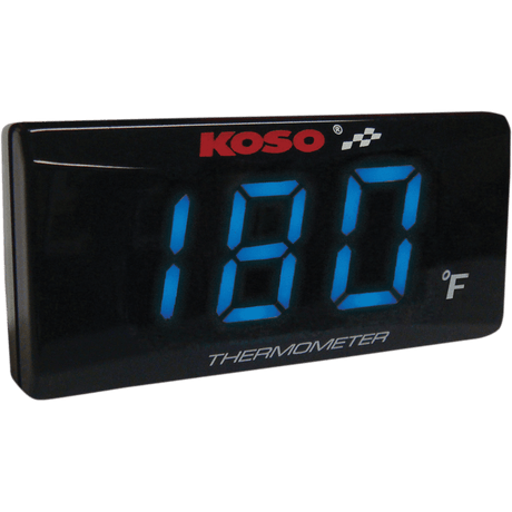 KOSO NORTH AMERICA SUPER SLIM STYLE THERMOMETER FAHRENHEIT VERSION - DRIVEN Canada's Powersports BA024B11BA024B11