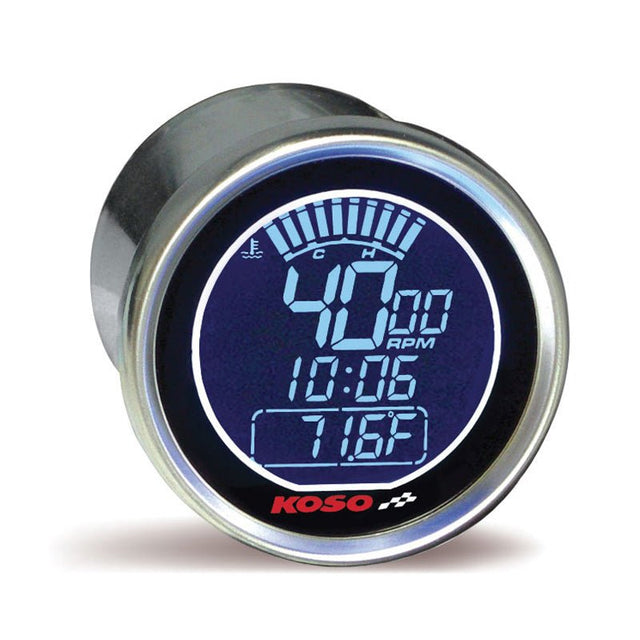 KOSO NORTH AMERICA UNIVERSAL TACHOMETER FOR HARLEY - DAVIDSON (BA552B80 - HD) - DRIVEN Canada's Powersports BA552B80 - HDBA552B80 - HD