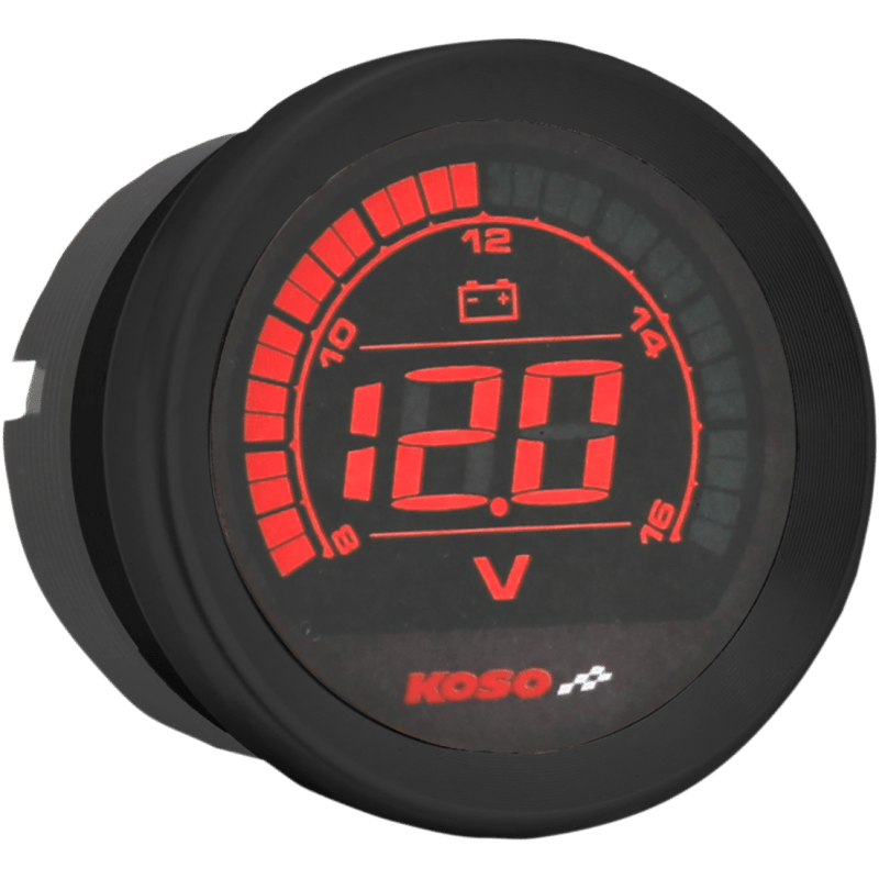 KOSO NORTH AMERICA VOLTMETER FOR HARLEY - DAVIDSON - DRIVEN Canada's Powersports BA050310BA050310