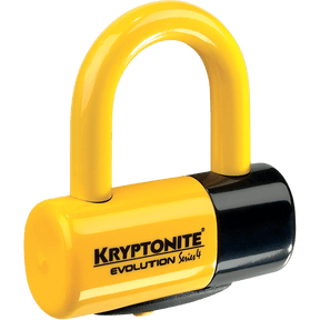 KRYPTONITE EVO 4 14MM DISC LOCK - YELLOW (720018999614) - DRIVEN Canada's Powersports 720018999614720018999614