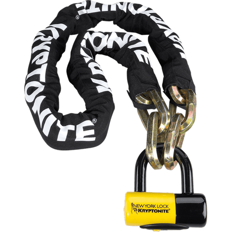 KRYPTONITE N.Y.FAGHET. 5'CHAIN & N.Y.DISK LOCK (720018999492) - DRIVEN Canada's Powersports 720018999492720018999492