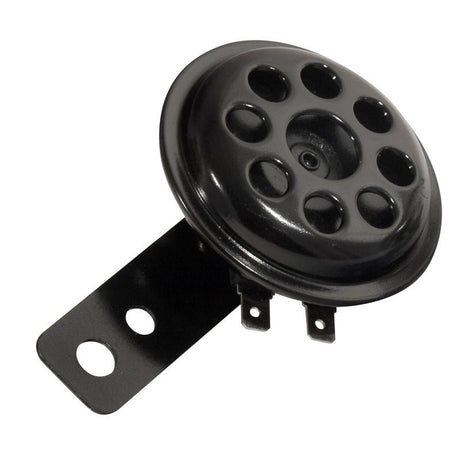 K&S TECHNOLOGIES HORN E - MARK APPROVED DELUXE 12V,105DB,65MM,BLACK - DRIVEN Canada's Powersports 68896599031611 - 0150E