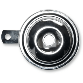 K&S TECHNOLOGIES HORN E - MARK APPROVED,12V,110DB,92MM,CHROME - DRIVEN Canada's Powersports 68896599034711 - 0201