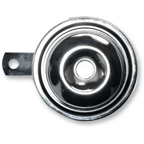 K&S TECHNOLOGIES HORN E - MARK APPROVED,12V,110DB,92MM,CHROME - DRIVEN Canada's Powersports 68896599034711 - 0201
