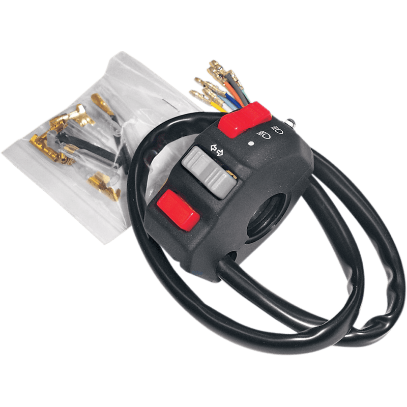 K&S TECHNOLOGIES LIGHT/TURN/KILL SWITCH (12 - 0055) - DRIVEN Canada's Powersports 68896599069912 - 0055