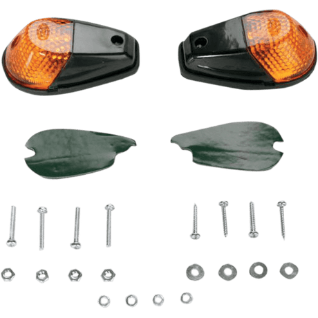 K&S TECHNOLOGIES MRKR LGHT FLSHMNT AMB - DRIVEN Canada's Powersports 68896600384825 - 8018