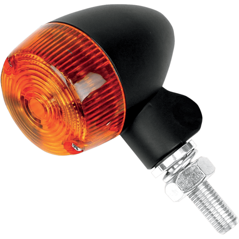 K&S TECHNOLOGIES MRKRLGHT S/F AMB/BLK RD1 (25 - 8320BK) - DRIVEN Canada's Powersports 68896600486925 - 8320BK