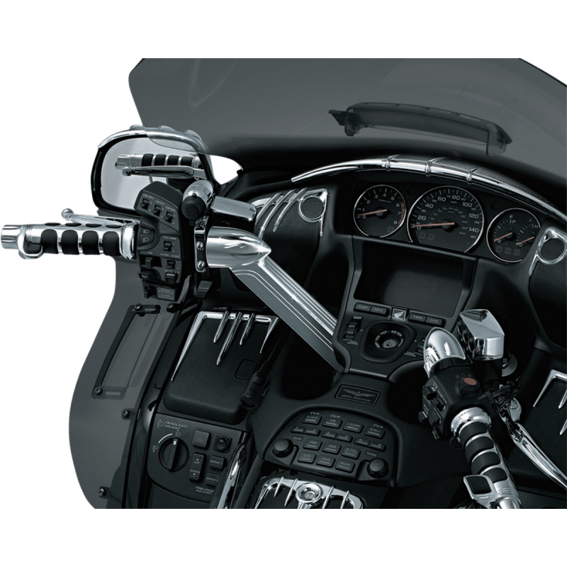 KURYAKYN 01 - 17 GL1800 CHROME HANDLEBAR TOP CVRS PN 3747 (497768) - DRIVEN Canada's Powersports 191209012748497768