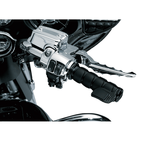 KURYAKYN 08 - 19 FLHT BLK ISO GRIPS F/ELECT PN 6321 - DRIVEN Canada's Powersports 191209013073419073