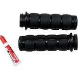 KURYAKYN 08 - 19 FLHT BLK ISO GRIPS F/ELECT PN 6321 - DRIVEN Canada's Powersports 191209013073419073