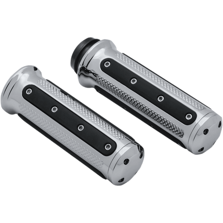 KURYAKYN 08 - 19 FLHT GRIPS, ELECT THROTTLE, PN 6122 - DRIVEN Canada's Powersports 191209024536419837