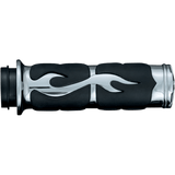 KURYAKYN 08 - 19 FLHT ISO FLAME GRIPS WO/THR BOSS PN 6269 - DRIVEN Canada's Powersports 191209009205496844
