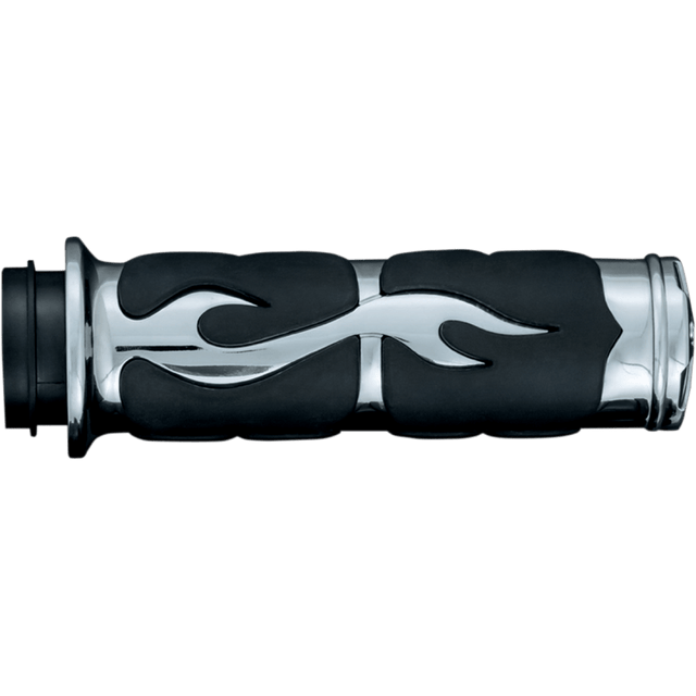 KURYAKYN 08 - 19 FLHT ISO FLAME GRIPS WO/THR BOSS PN 6269 - DRIVEN Canada's Powersports 191209009205496844