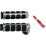 KURYAKYN 08 - 19 FLHT ISO GRIPS W/THR BOSS (PR) PN 6228 (496842) - DRIVEN Canada's Powersports 191209009199496842