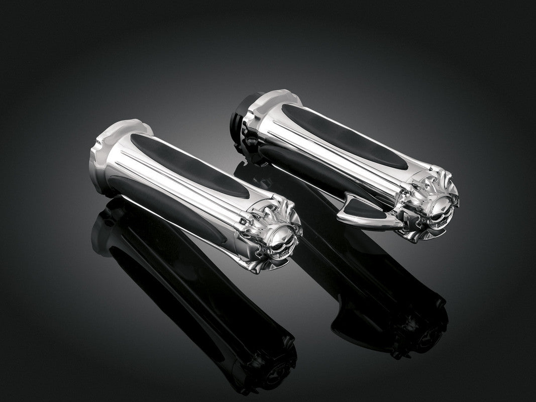 KURYAKYN 08 - 19 FLHT ZOMBIE GRIPS W/THROTTLE BOSS PN 6297 (494813) - DRIVEN Canada's Powersports 191209010812494813