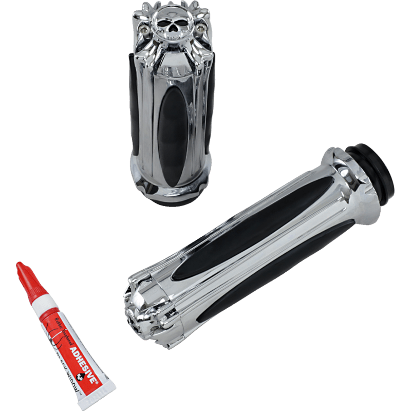 KURYAKYN 08 - 19 FLHT ZOMBIE GRIPS W/O THROTTLE BOSS PN 6298 (494814) - DRIVEN Canada's Powersports 191209010829494814