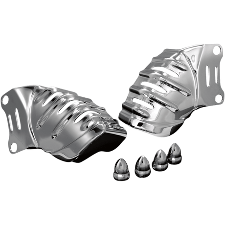 KURYAKYN 08 - 19 FLHT/FLTR FRT CALPIER COVERS PN 7789 - DRIVEN Canada's Powersports 191209013509419371