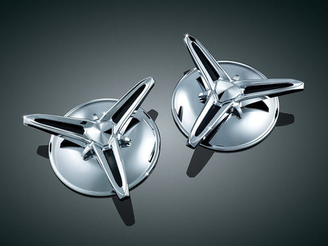 KURYAKYN 09 - 16 HD FLHTCUTG KNOCK OFF CENTER CAPS PN 1243 - DRIVEN Canada's Powersports 1243419616