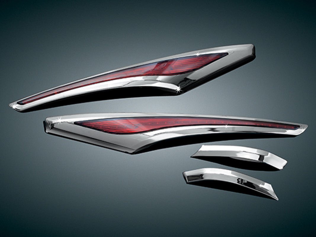 KURYAKYN 12 - 17 13 - 16 F6B SDL/BAG ACCENT SWOOPS W/LED (PR) PN 3232 - DRIVEN Canada's Powersports 3232418816