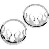 KURYAKYN 14 - 20 FLAME SPEAKER GRILL F/FLHT/X PN 7374 (419811) - DRIVEN Canada's Powersports 191209021689419811