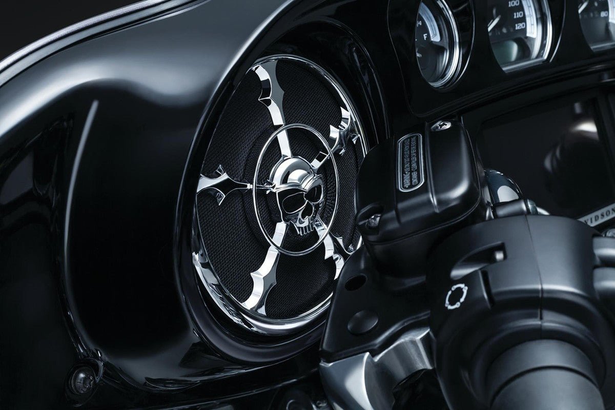 KURYAKYN 14 - 20 ZOMBIE SPEAKER GRILL F/FLHT/X PN 7373 (419810) - DRIVEN Canada's Powersports 191209021672419810