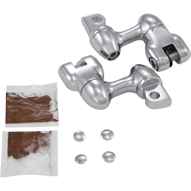 KURYAKYN 2" ADJU/LOCK/OFFSET PEG MOUNTS (PR) PN 4556 (495644) - DRIVEN Canada's Powersports 191209003265495644