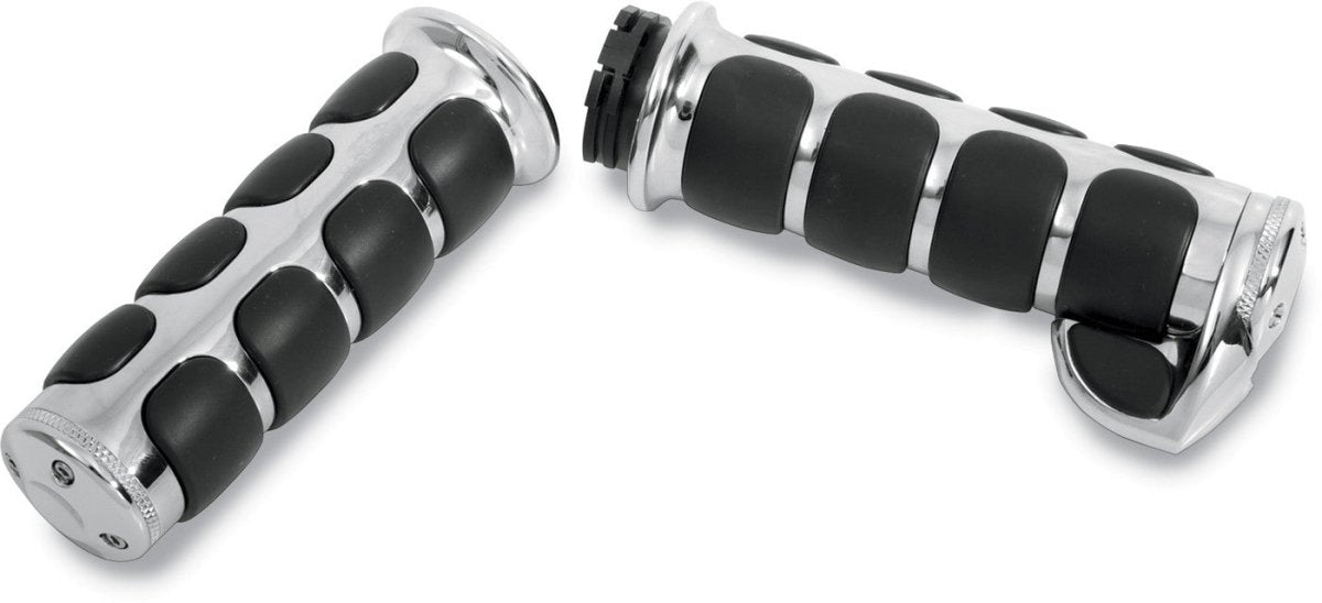 KURYAKYN 82 - 17 CHR ISO GRIPS W/BOSS F/CABLES PN 6212 - DRIVEN Canada's Powersports 191209003968497843