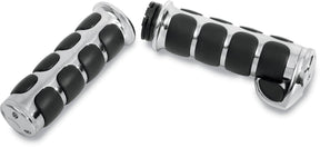KURYAKYN 82 - 17 CHR ISO GRIPS W/BOSS F/CABLES PN 6212 - DRIVEN Canada's Powersports 191209003968497843