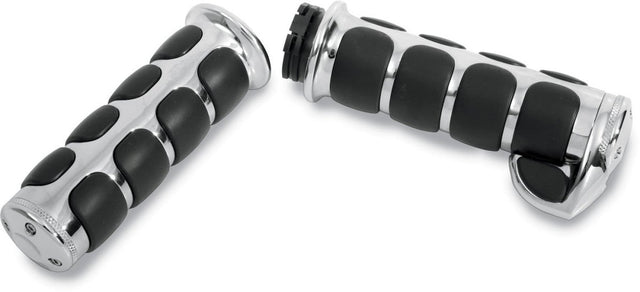 KURYAKYN 82 - 17 CHR ISO GRIPS W/BOSS F/CABLES PN 6212 - DRIVEN Canada's Powersports 191209003968497843