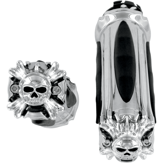 KURYAKYN 82 - 17 HD ZOMBIE GRIPS W/O THROTTLE BOSS PN 6296 (494787) - DRIVEN Canada's Powersports 191209010805494787