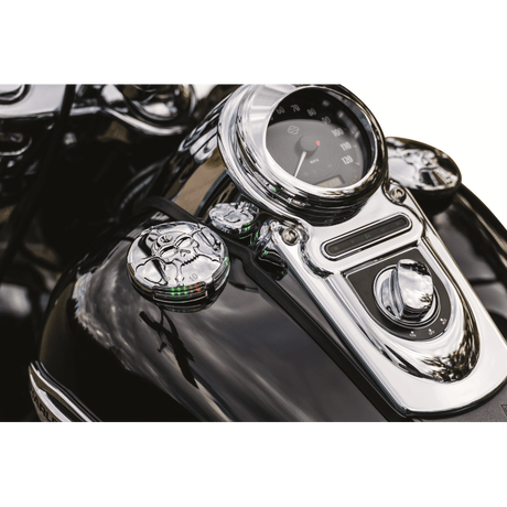KURYAKYN 94 - 19 FLHR ZOMBIE LED FUEL/BATTERY GAUGE PN 7357 (419987) - DRIVEN Canada's Powersports 191209022600419987