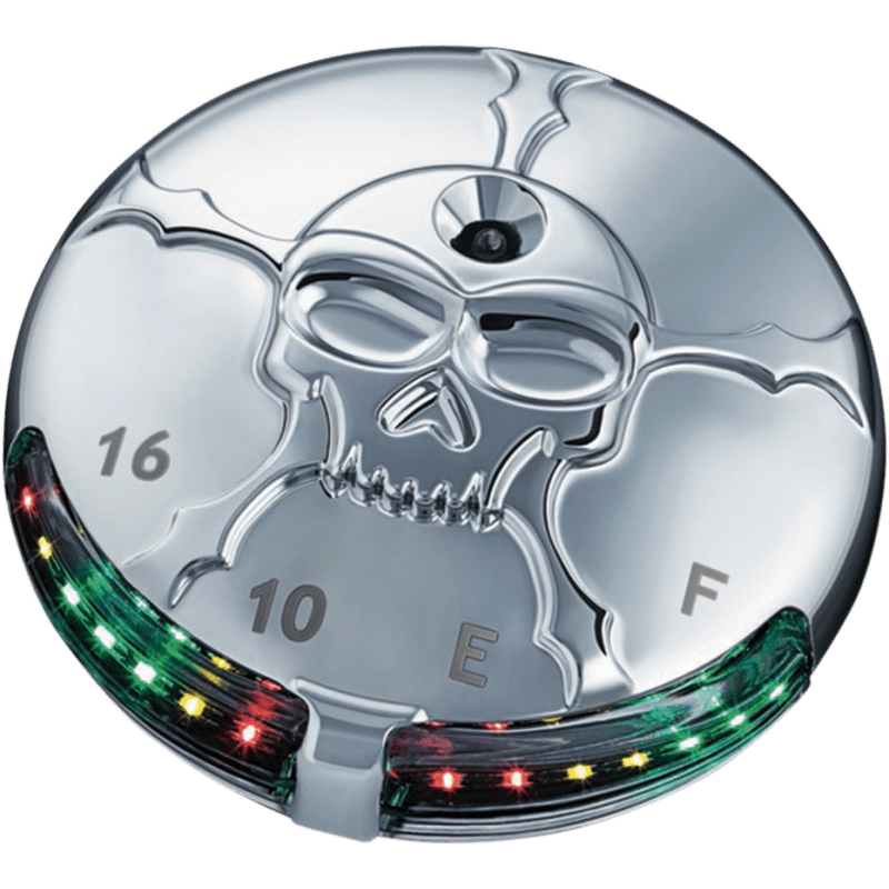 KURYAKYN 94 - 19 FLHR ZOMBIE LED FUEL/BATTERY GAUGE PN 7357 (419987) - DRIVEN Canada's Powersports 191209022600419987