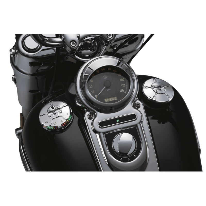 KURYAKYN 94 - 19 FLHR ZOMBIE LED FUEL/BATTERY GAUGE PN 7357 (419987) - DRIVEN Canada's Powersports 191209022600419987