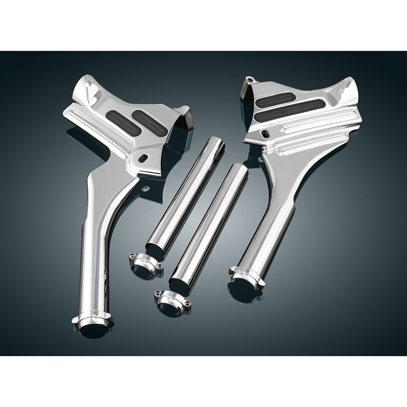 KURYAKYN 95 - 07 FL/FLHR/X DELUXE NECK COVERS PN 7866 (494347) - DRIVEN Canada's Powersports 191209008970494347