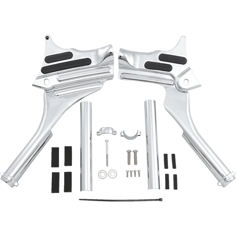 KURYAKYN 95 - 07 FL/FLHR/X DELUXE NECK COVERS PN 7866 (494347) - DRIVEN Canada's Powersports 191209008970494347