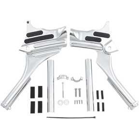 KURYAKYN 95 - 07 FL/FLHR/X DELUXE NECK COVERS PN 7866 (494347) - DRIVEN Canada's Powersports 191209008970494347