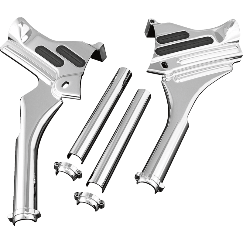 KURYAKYN 95 - 07 FL/FLHR/X DELUXE NECK COVERS PN 7866 (494347) - DRIVEN Canada's Powersports 191209008970494347