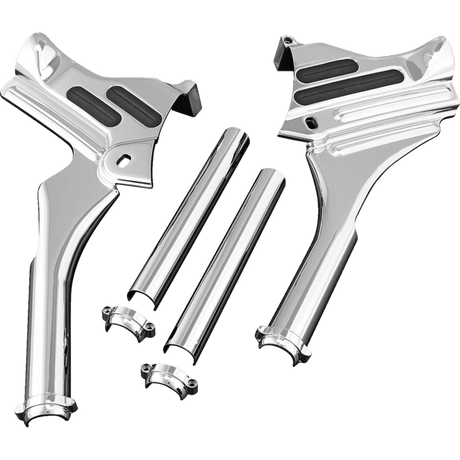 KURYAKYN 95 - 07 FL/FLHR/X DELUXE NECK COVERS PN 7866 (494347) - DRIVEN Canada's Powersports 191209008970494347