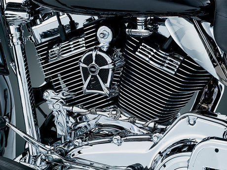 KURYAKYN 95 - 19 MACH 2 HORN CVR, CHR W/PN 7296 - DRIVEN Canada's Powersports 191209017835419461