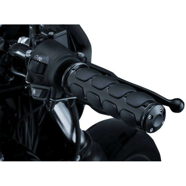 KURYAKYN BLACK ISO GRIPS FOR HONDA & TRIUMPH PN 6337 (419727) - DRIVEN Canada's Powersports 191209023638419727