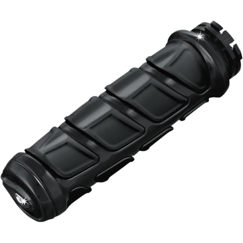 KURYAKYN BLK. KINETIC GRIPS METRIC 1" HANDLEBARS PN 6373 (496772) - DRIVEN Canada's Powersports 191209020927496772