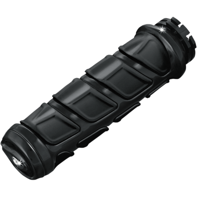 KURYAKYN BLK. KINETIC GRIPS METRIC 1" HANDLEBARS PN 6373 (496772) - DRIVEN Canada's Powersports 191209020927496772