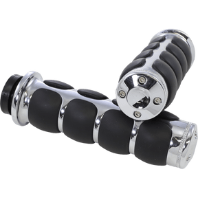 KURYAKYN CHROME ISO GRIPS PN 6235 (497165) - DRIVEN Canada's Powersports 191209003708497165