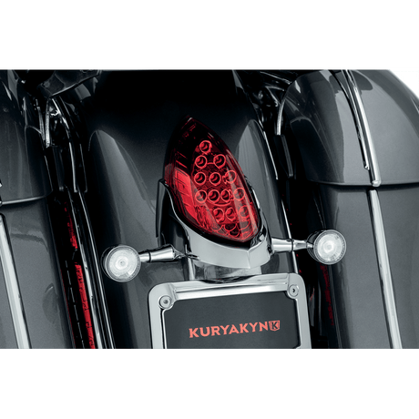 KURYAKYN CUSTOM RTURN SIGNAL & LIC PL MNT FOR INDIAN, PN 3128 - DRIVEN Canada's Powersports 3128420495