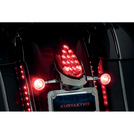 KURYAKYN CUSTOM RTURN SIGNAL & LIC PL MNT FOR INDIAN, PN 3128 - DRIVEN Canada's Powersports 3128420495