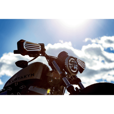 KURYAKYN DILLINGER HEADLIGHT TRIM RING, 5 - 3/4", PN 6687 - DRIVEN Canada's Powersports 191209039790485615