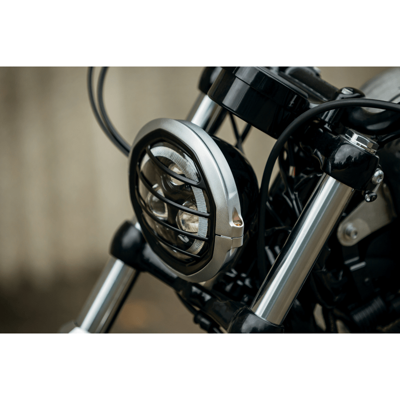 KURYAKYN DILLINGER HEADLIGHT TRIM RING, 5 - 3/4", PN 6687 - DRIVEN Canada's Powersports 191209039790485615